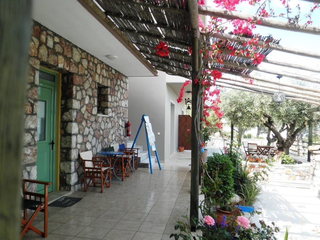 Ferienwohnung Aroma Stegna Sea Exterior foto